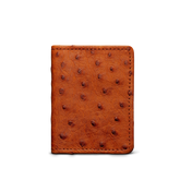 Ostrich Bifold Card Case