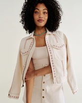 Women's Embroidered Mechanic's Jacket