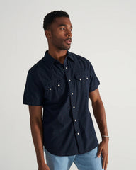 Men's Star Stitch Pearl Snap