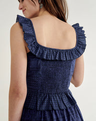 Womenâs Bandana Peplum Tank