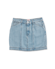 Women's High-Rise Denim Mini Skirt