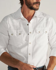 Men's Vintage Weight Pearl Snap