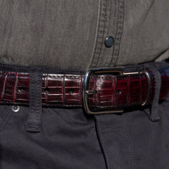 Men's Crocodile Belt