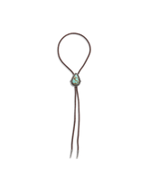 Iron Lamb Turquoise Drop Bolo