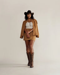 Women's Suede Shacket