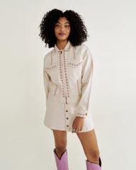 Women's Embroidered Mechanic's Jacket
