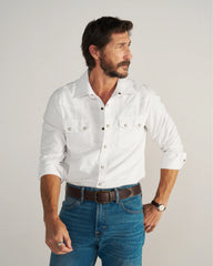 Men's Vintage Weight Pearl Snap
