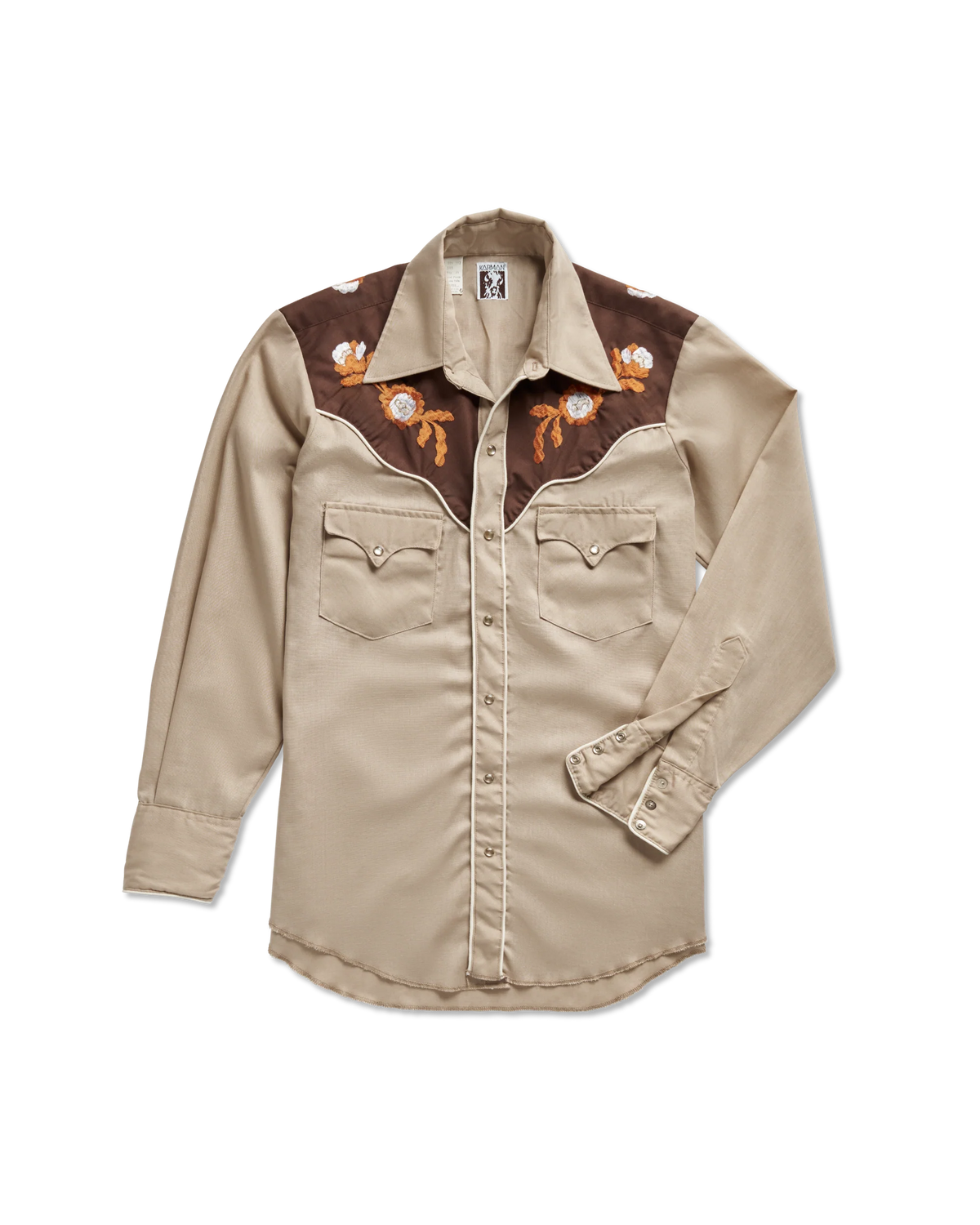 Tecovas x Cathy Hahn Menâs Vintage Western Pearl Snap - Size S/M