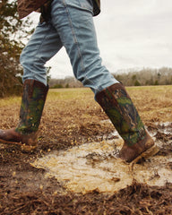 Tecovas x Mossy Oak Snake Boot