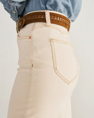 Women's Center Bar Buckle Belt